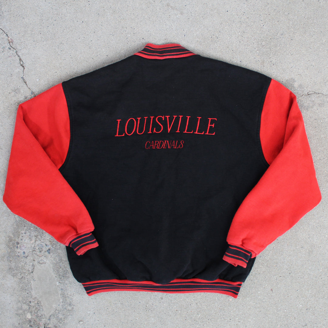 Vintage Louisville Cardinals Varsity Jacket | Rebalance Vintage.