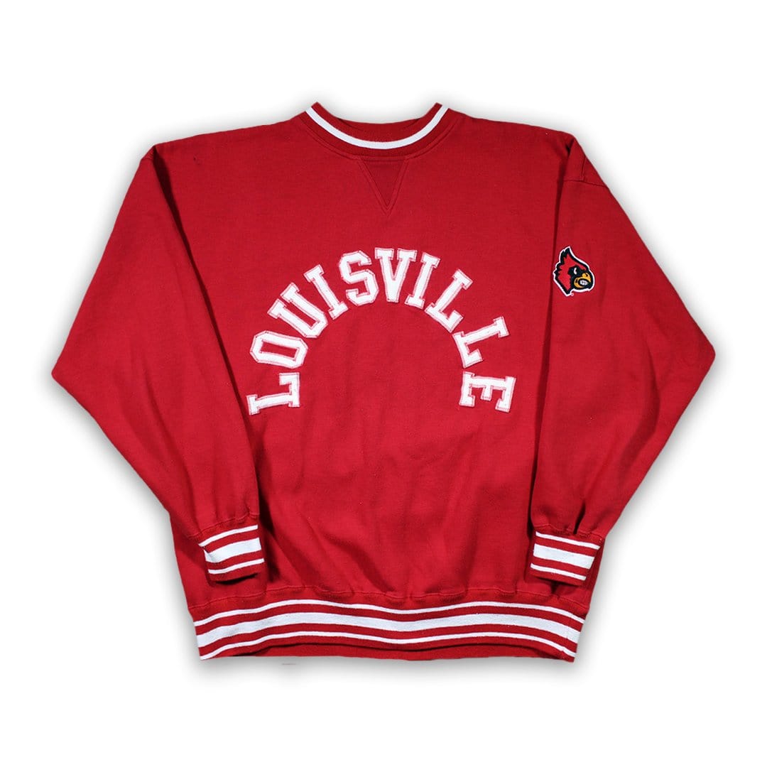 Vintage Red Louisville Cardinal Crewneck | Rebalance Vintage.