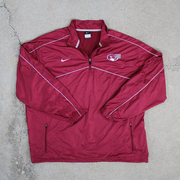 Vintage Maroon Nike x LHU Windbreaker (XXL) | Rebalance Vintage.