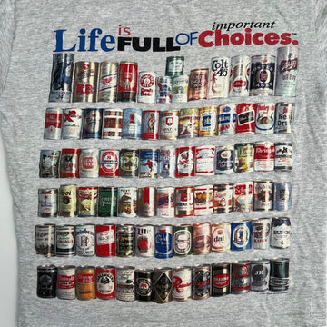 Vintage ’94 Life is full of important choices tee (M/L) | Rebalance Vintage.
