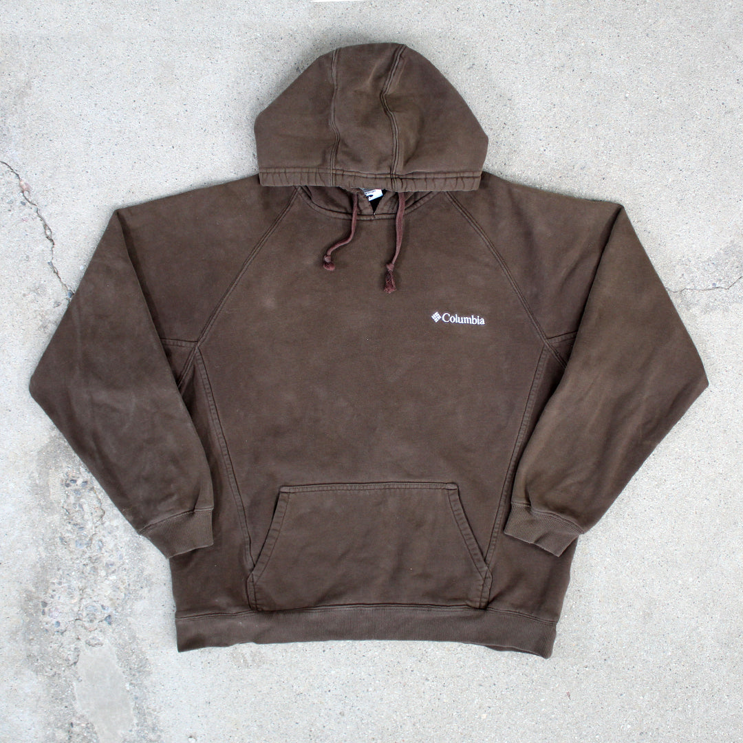 Vintage Brown Columbia Hoodie | Rebalance Vintage.