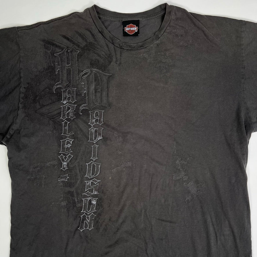 Vintage Grey Harley Davidson West Branch Tee (XL/XXL) | Rebalance Vintage.