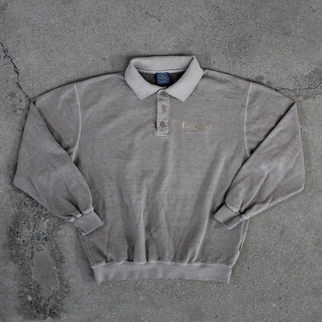 Vintage Lee Valley 1/4 Button Up | Rebalance Vintage.
