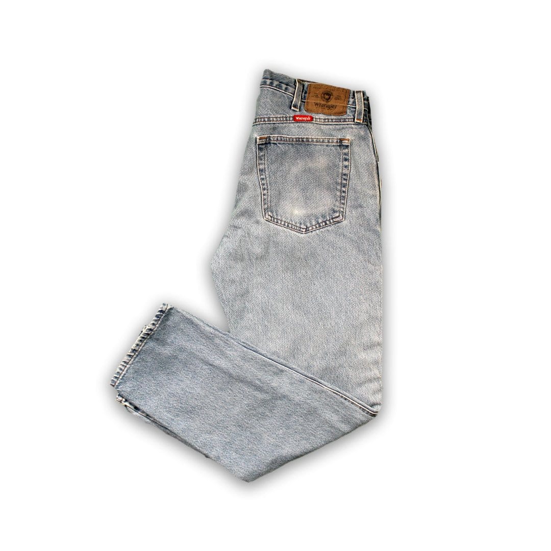 Vintage Light Washed Wrangler Jeans | Rebalance Vintage.