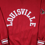 Vintage Red Louisville Cardinal Crewneck