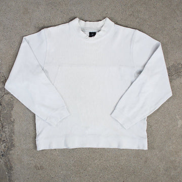 Vintage White Rugged Nike Crewneck | Rebalance Vintage.