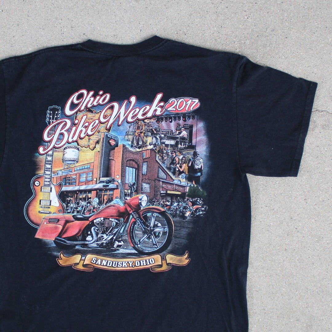 ‘17 Ohio Bike Week Tee (M) | Rebalance Vintage.