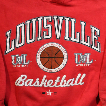Vintage Louisville ‘UofL’ Basketball Crewneck | Rebalance Vintage.