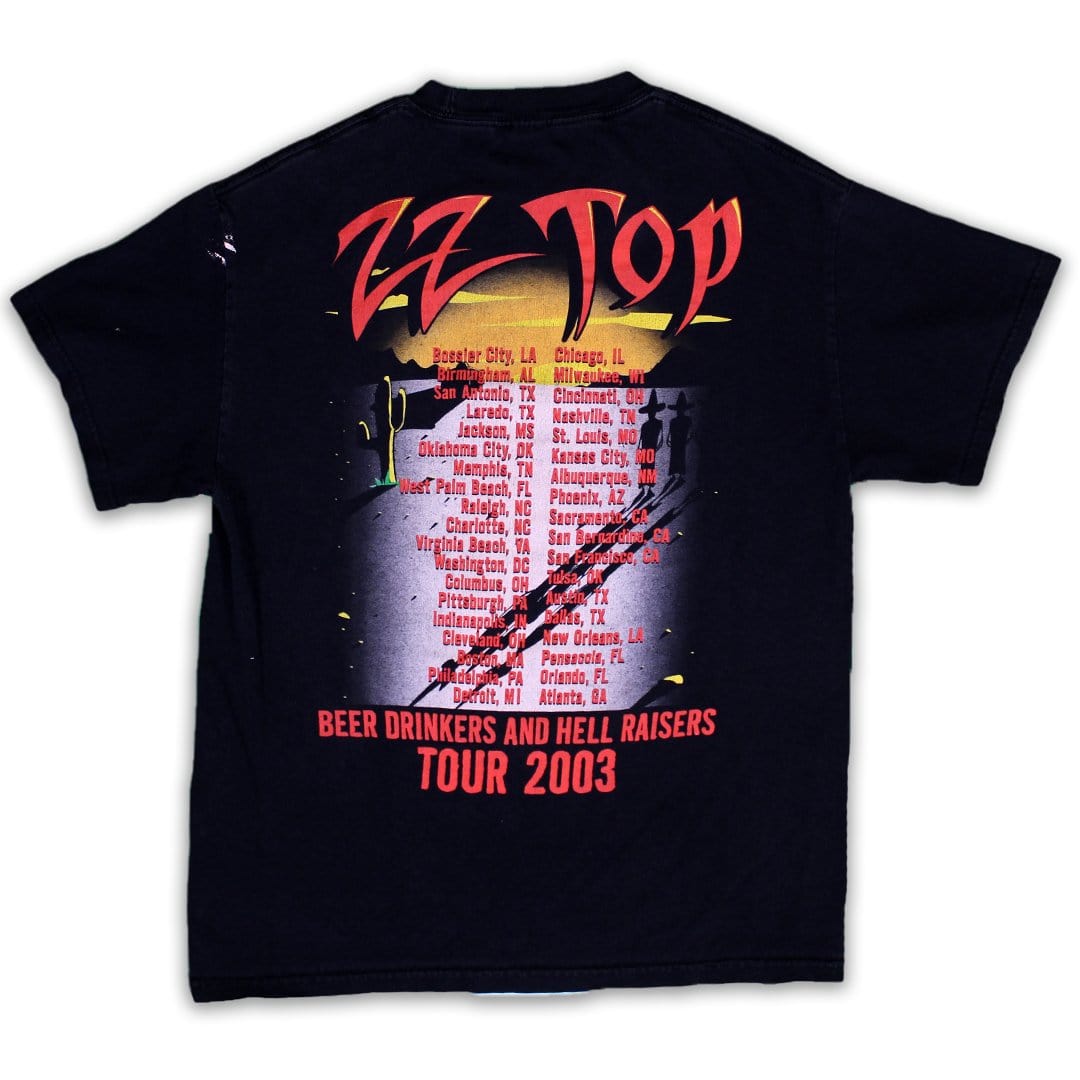 Vintage ‘03 ZZ Top Mescalero Tee (S/M) | Rebalance Vintage.