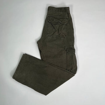 Vintage Military Wrangler Green Cargo Pants (32 x 30) | Rebalance Vintage.