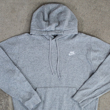 Vintage Light Grey Nike Essentials Hoodie | Rebalance Vintage.