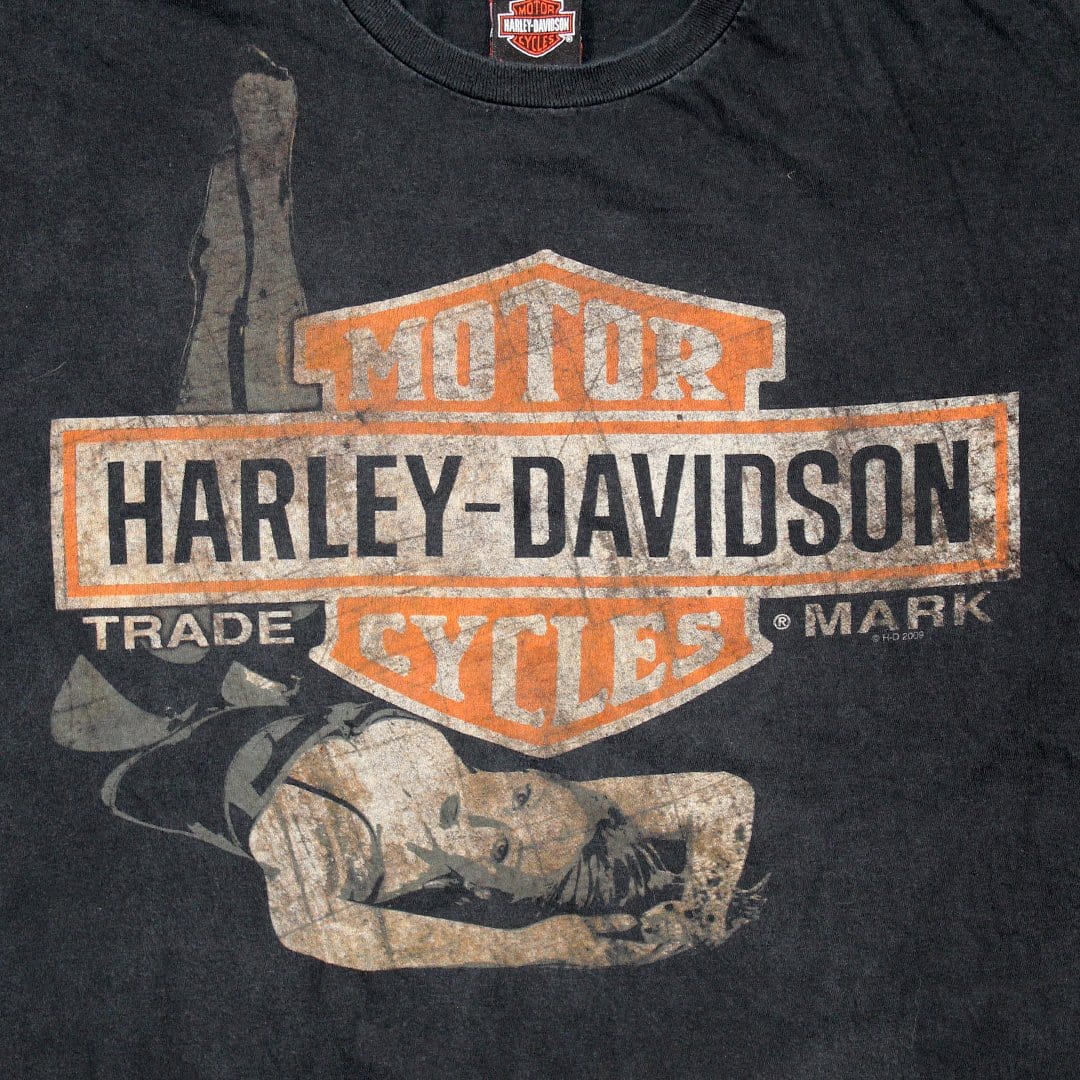 Vintage Carolina Coast Harley Davidson Tee | Rebalance Vintage.