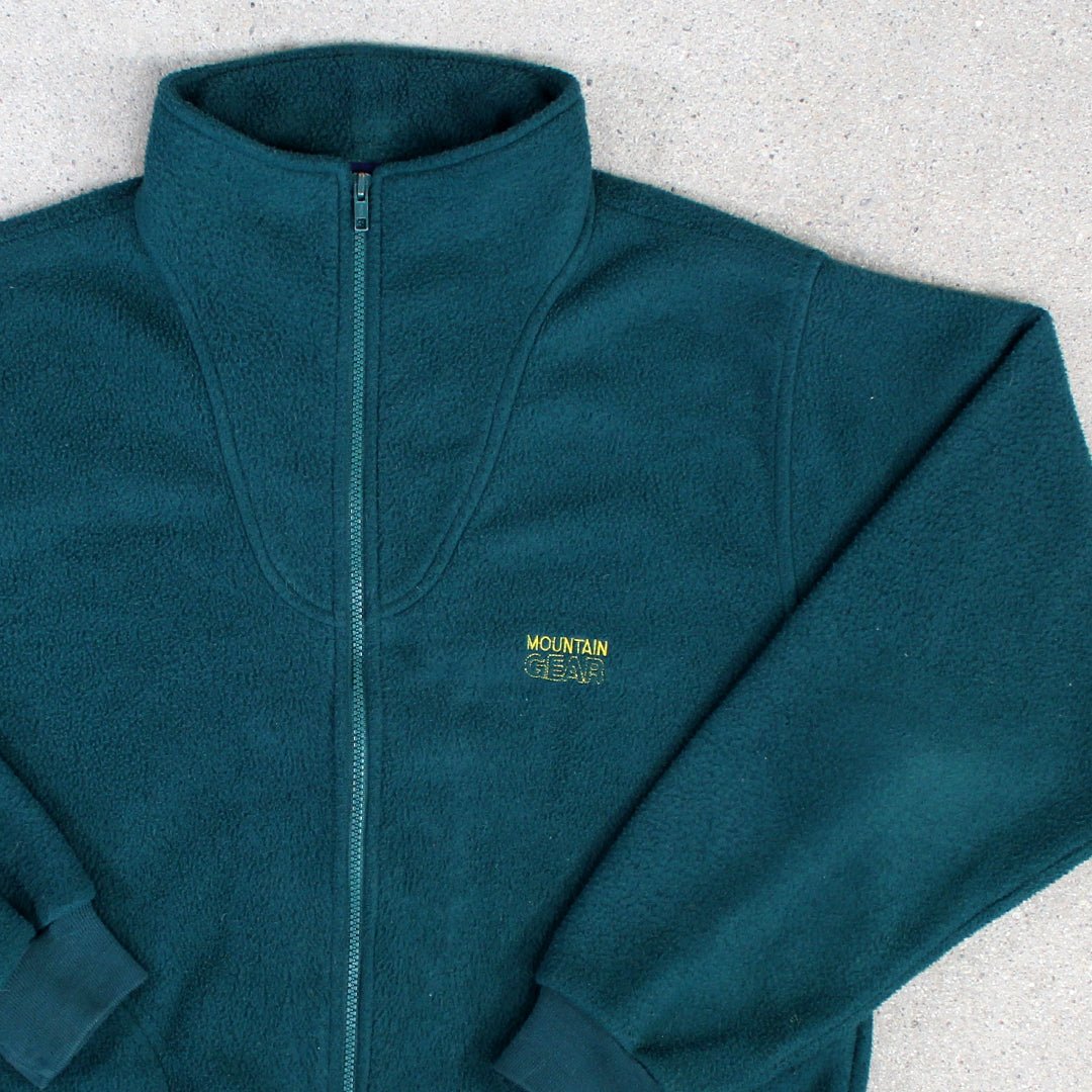 Vintage Green Mountain Gear Zip Fleece (L) | Rebalance Vintage.