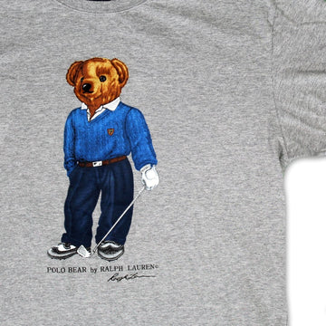 Grey Ralph Lauren Polo Bear | Rebalance Vintage.