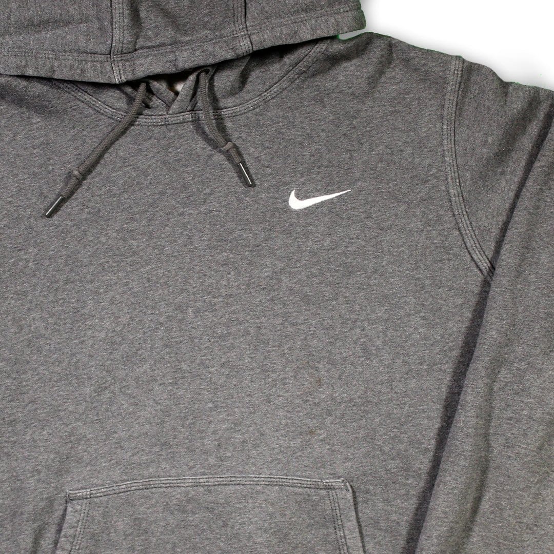Vintage Dark Grey Nike Essentials Hoodie | Rebalance Vintage.