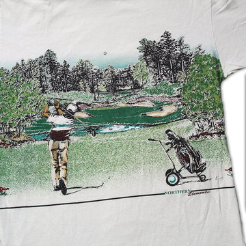 Vintage Northern Elements All Over Golf Tee | Rebalance Vintage.