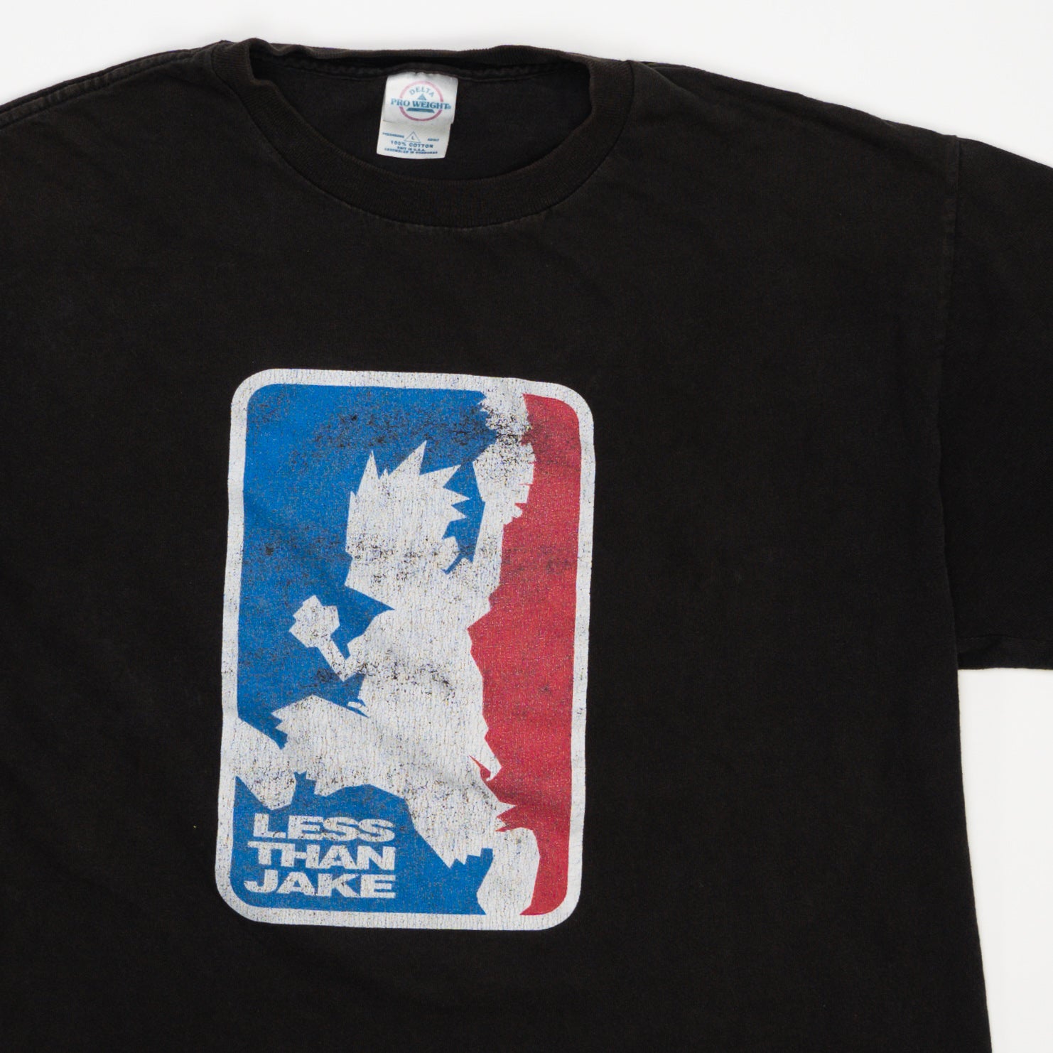 Vintage RARE 90s Black Less Than Jake Tee (M) | Rebalance Vintage.