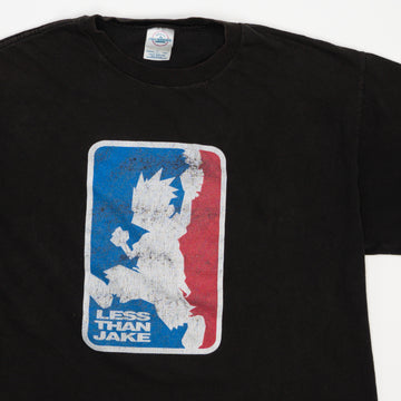 Vintage RARE 90s Black Less Than Jake Tee (M) | Rebalance Vintage.