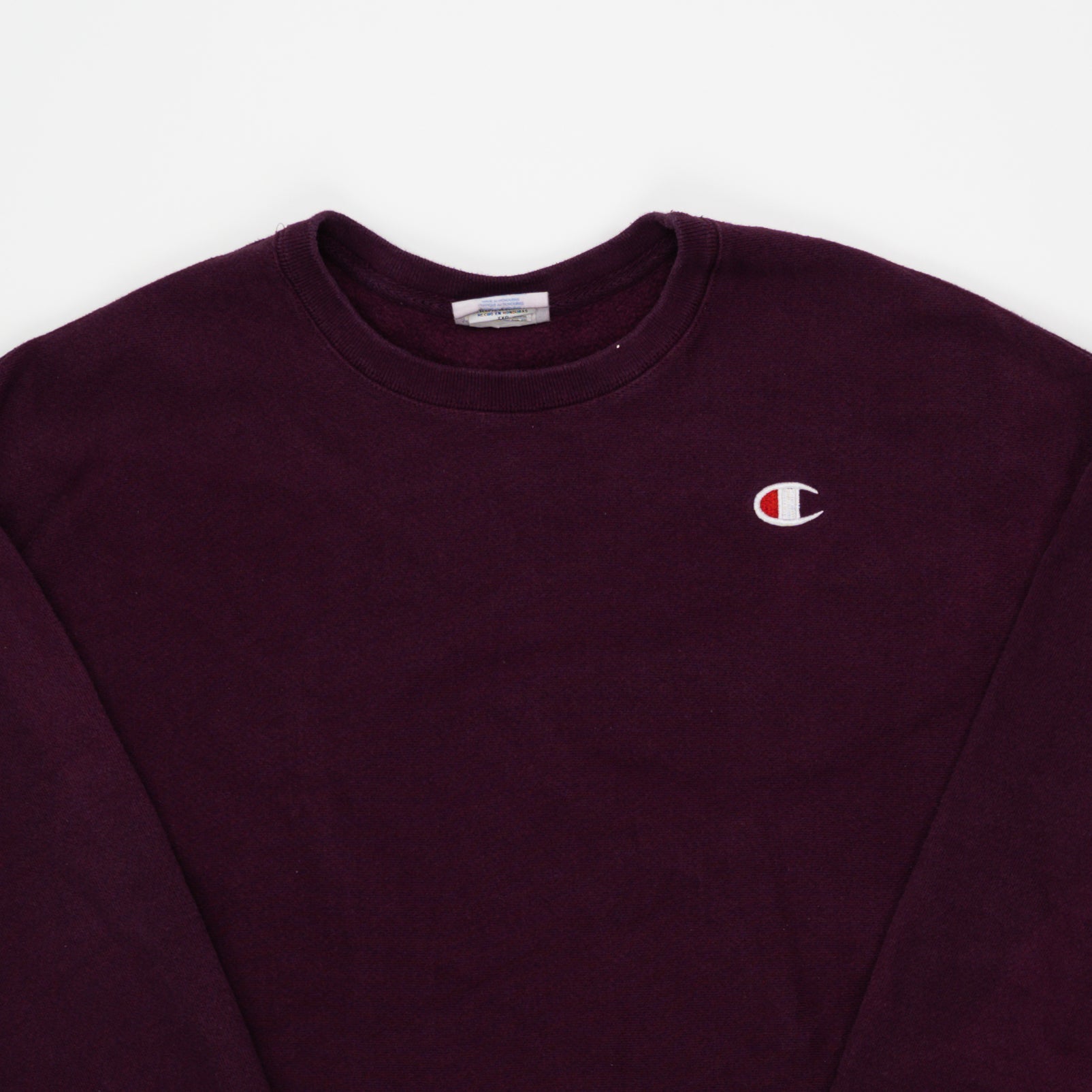Vintage Dark Purple Reverse Weave Champion Crewneck | Rebalance Vintage.