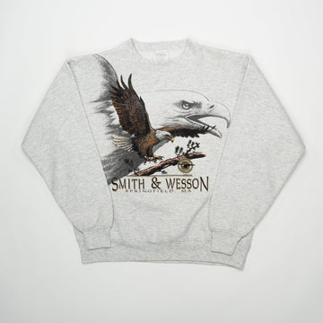 Vintage 90s Smith & Wesson Eagle Crewneck (M) | Rebalance Vintage.