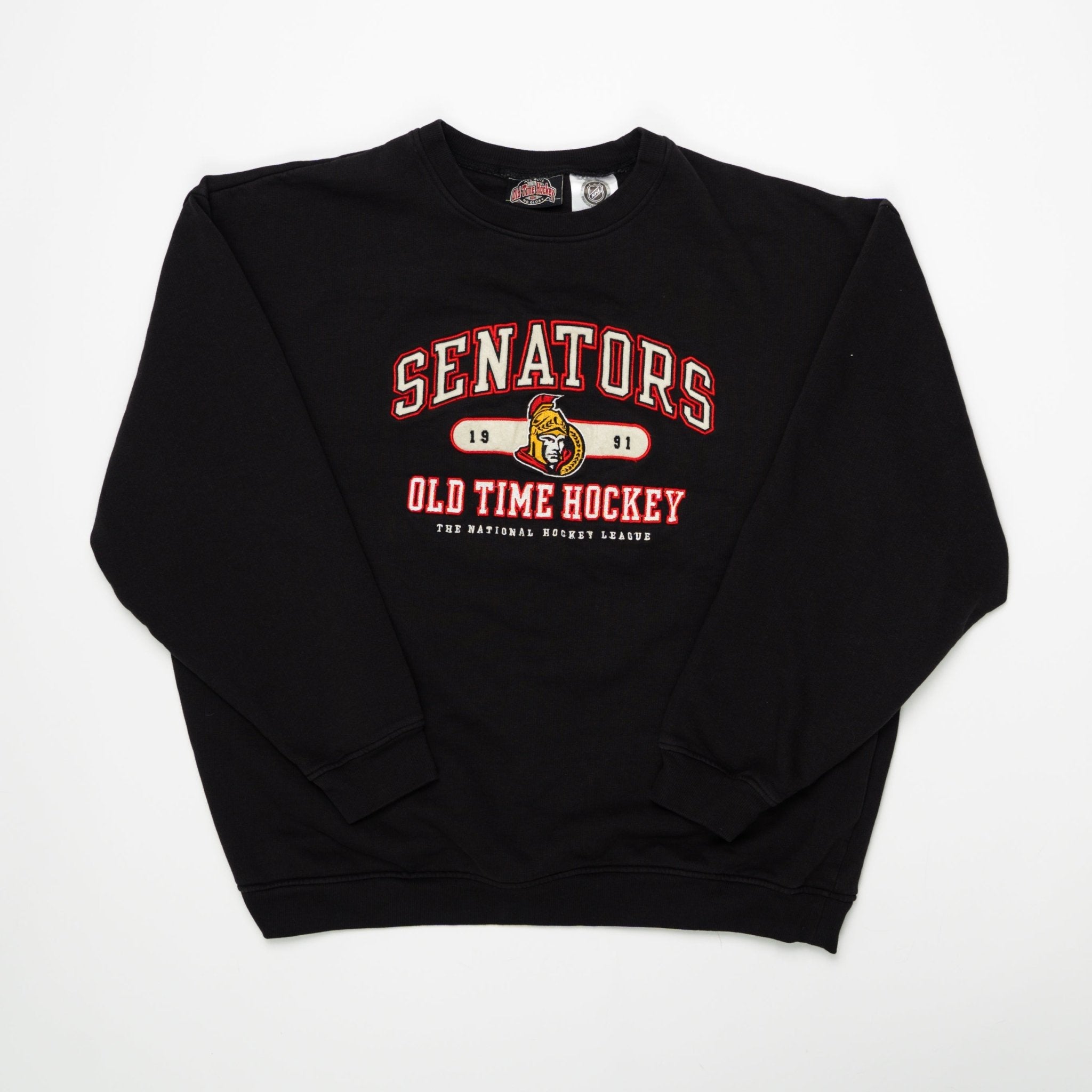 Vintage Senators Old-time Hockey Crewneck (L) | Rebalance Vintage.