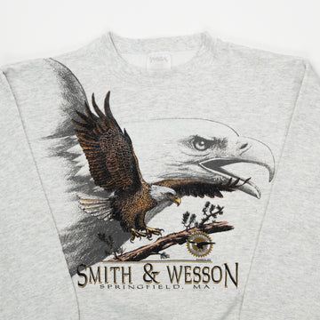 Vintage 90s Smith & Wesson Eagle Crewneck (M) | Rebalance Vintage.