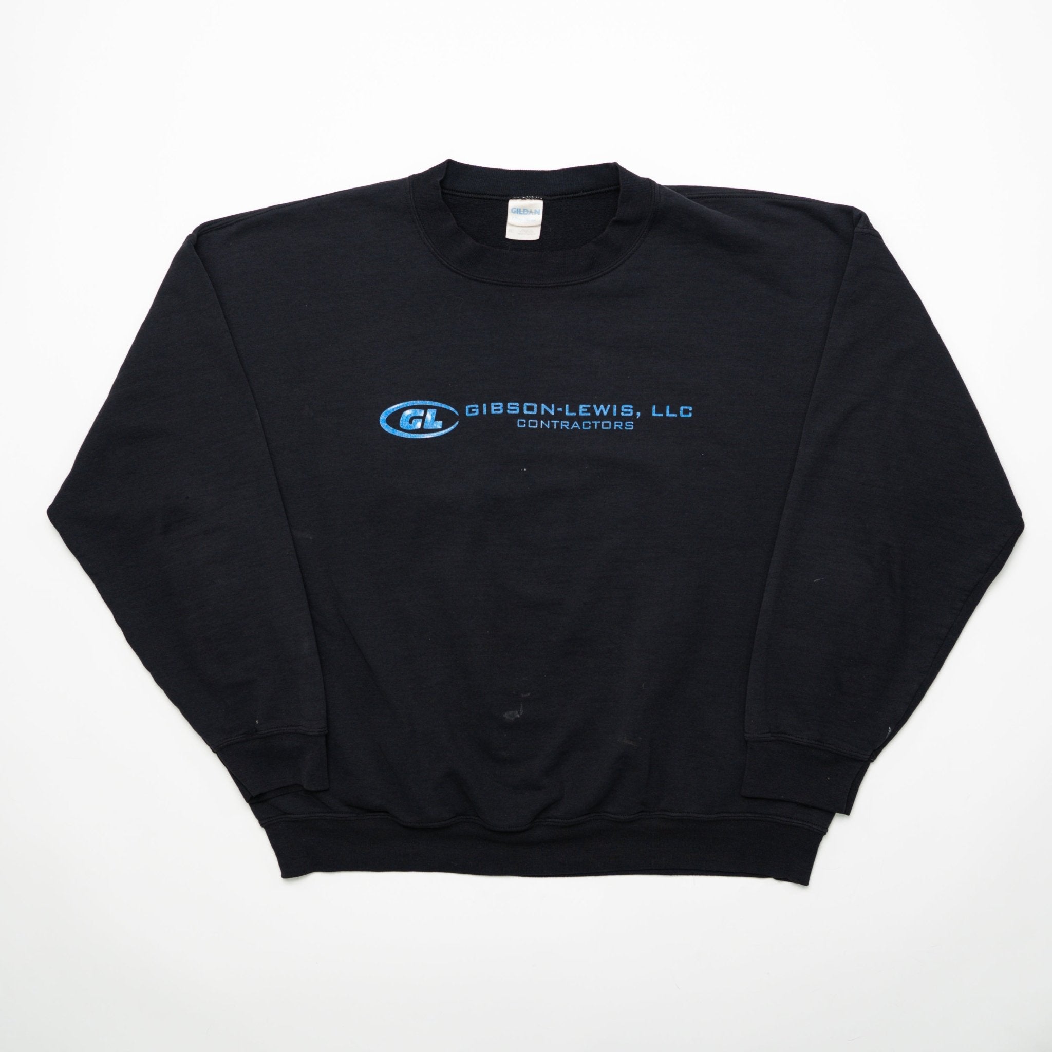 Vintage Gibson Lewis Crewneck (XL) | Rebalance Vintage.