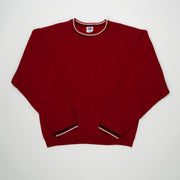 Vintage 90s Red, Black, & Cream Crewneck (L)