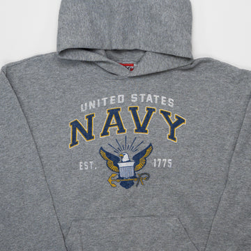Vintage 90s US Navy 1775 Hoodie (L) | Rebalance Vintage.