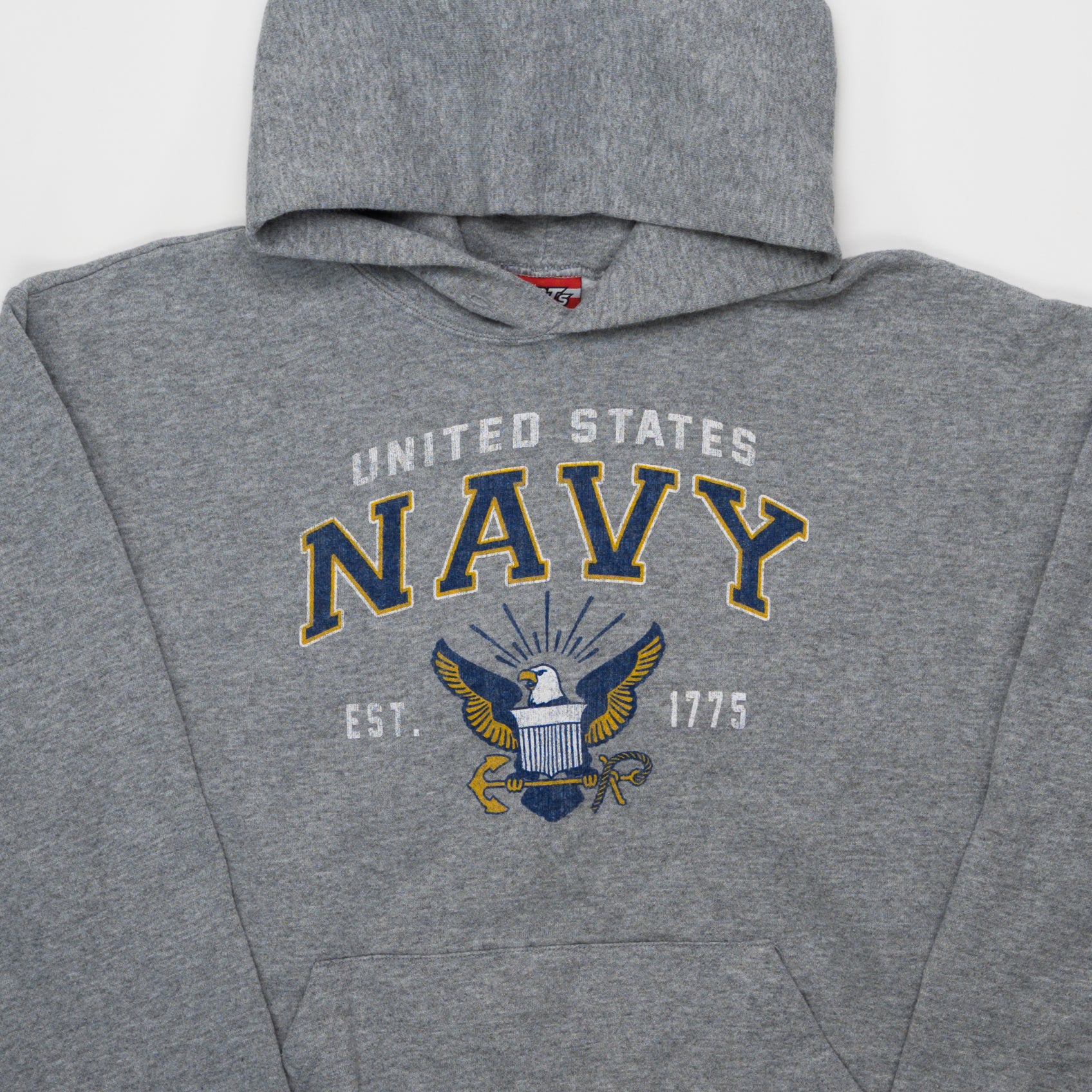 Vintage 90s US Navy 1775 Hoodie (L) | Rebalance Vintage.