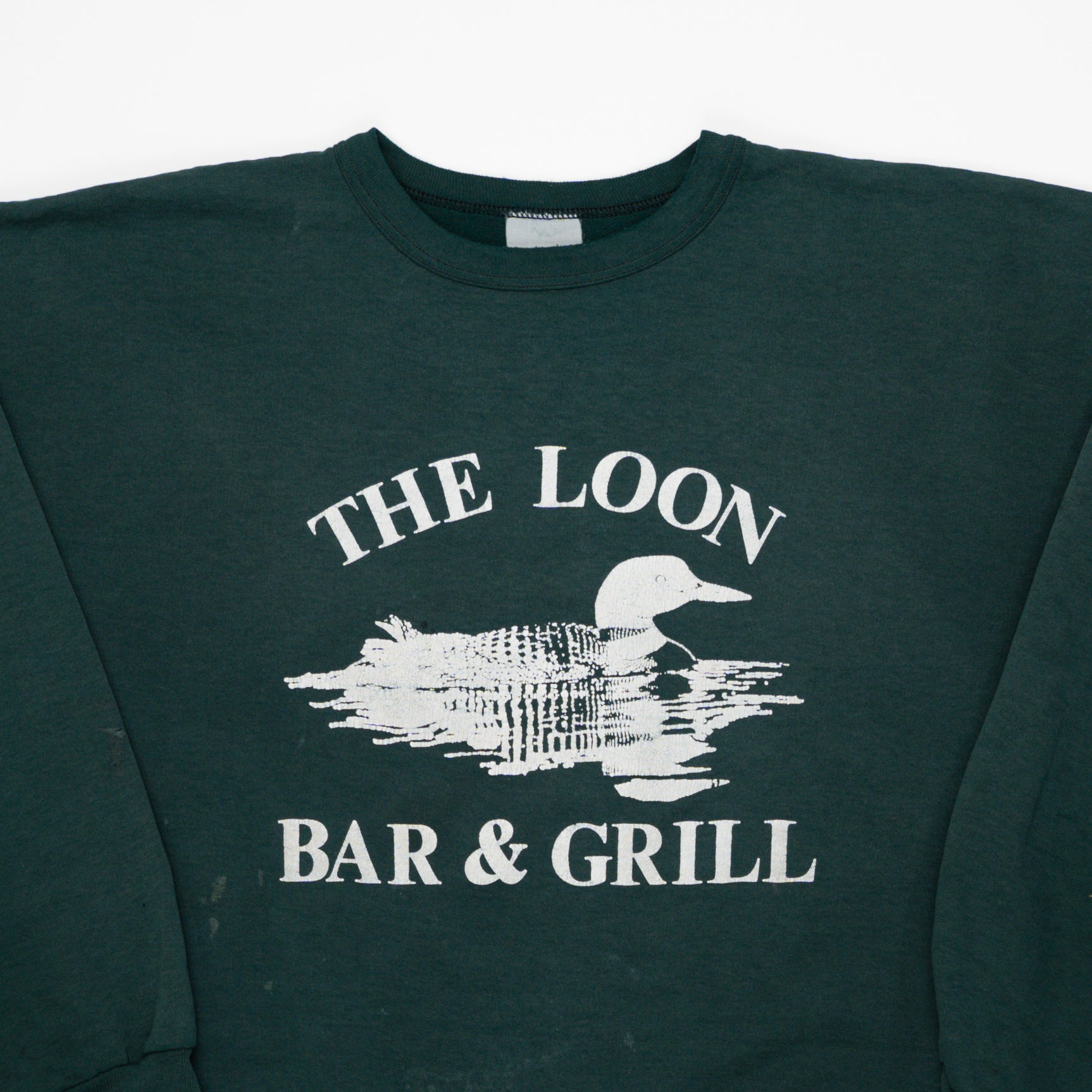 Vintage 80s The Loon Bar & Grill Crewneck (L/XL) | Rebalance Vintage.