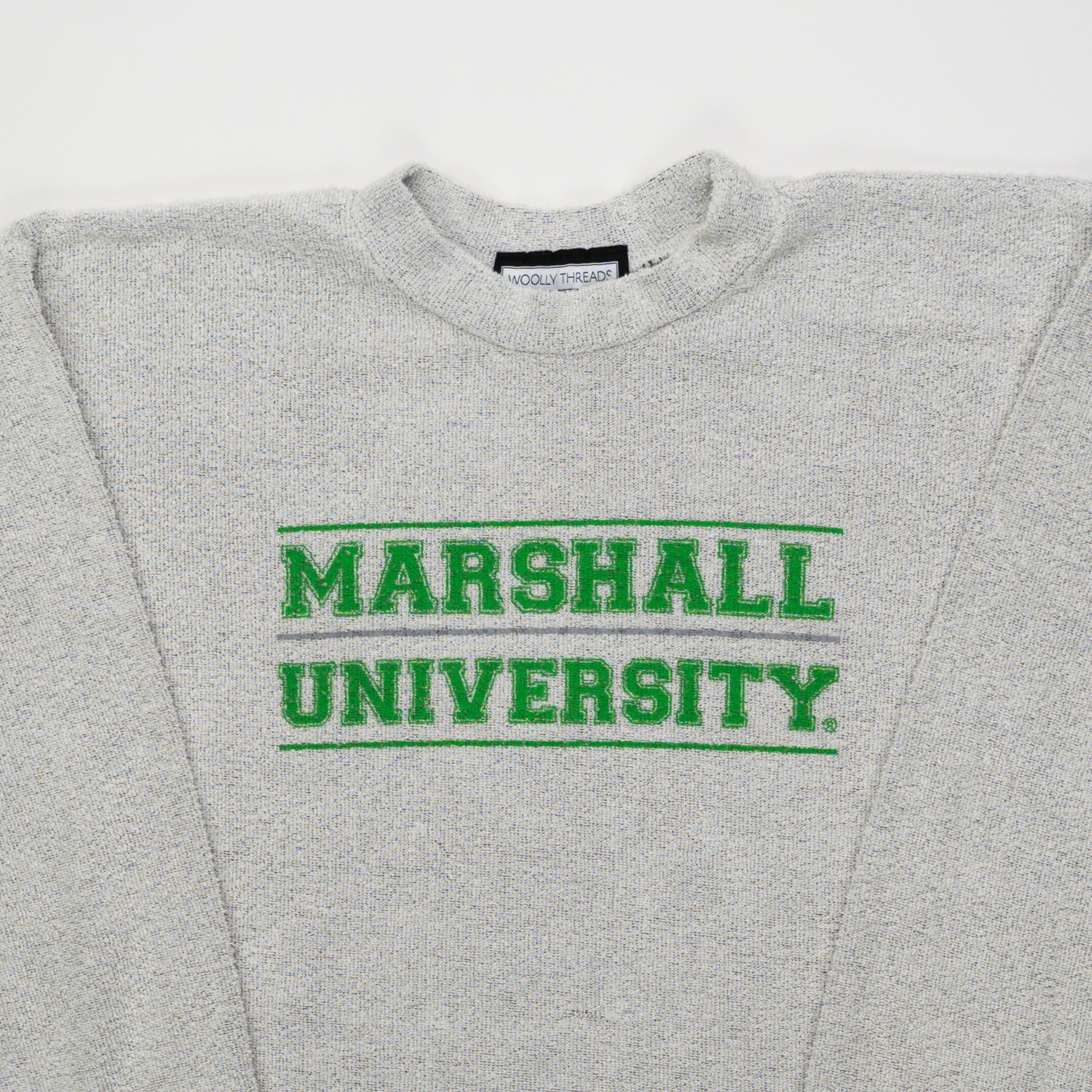 Vintage Reverse Marshall University Crewneck (XL/XXL) | Rebalance Vintage.