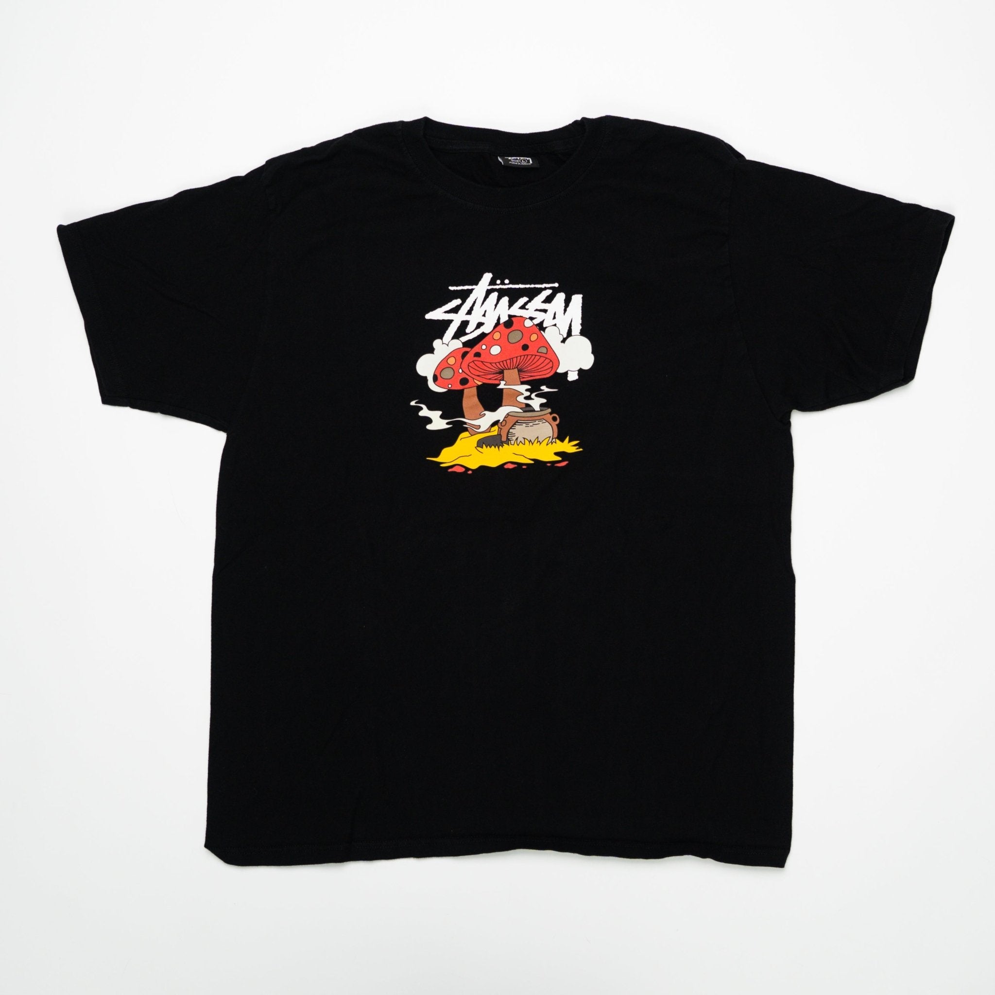 Stussy Somethings Cookin Mushroom Tee (L) | Rebalance Vintage.
