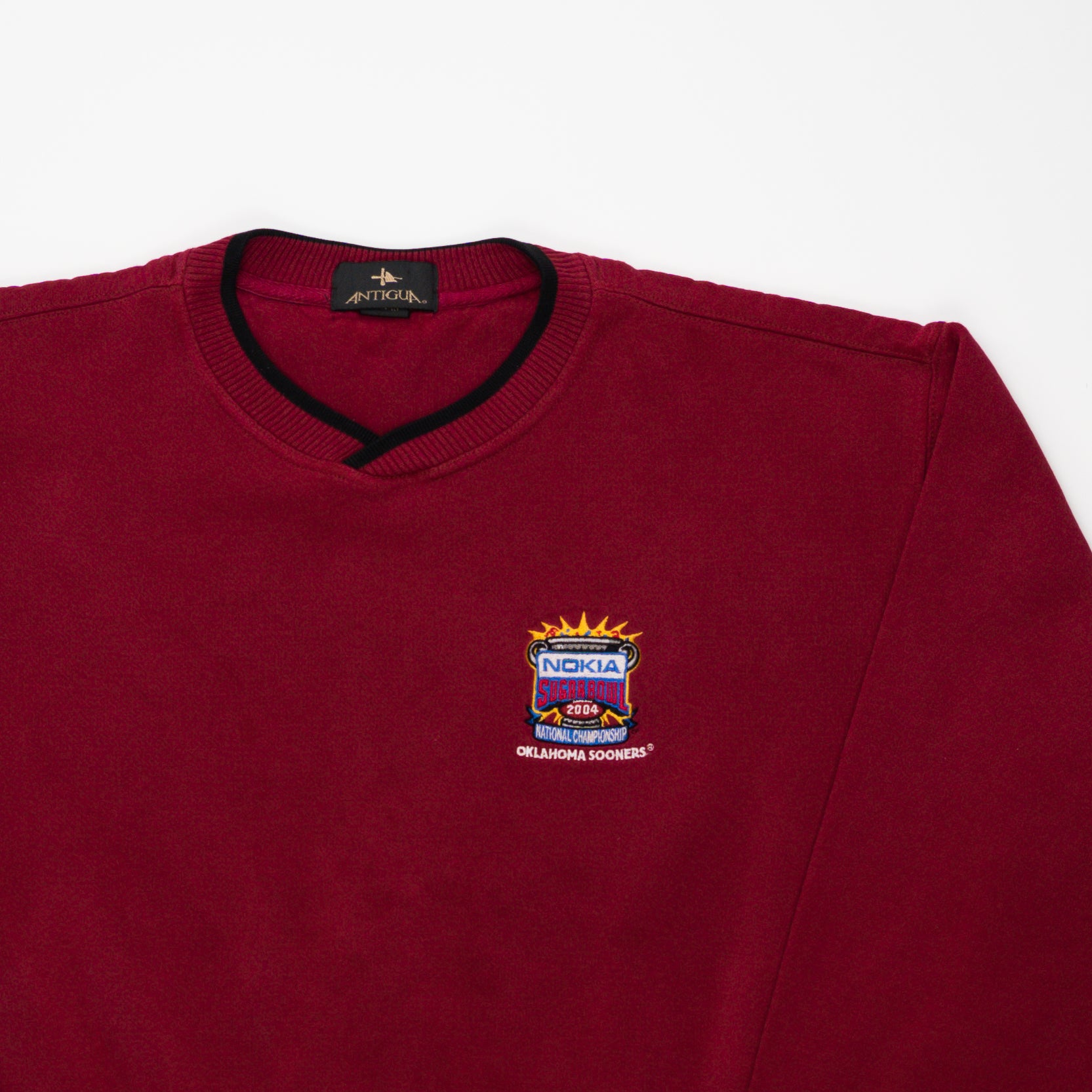 Vintage '04 Red Nokia Super Bowl Crewneck (L) | Rebalance Vintage.