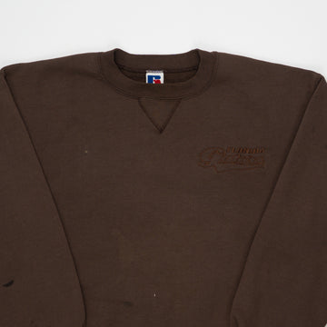 Vintage 90s Brown Florida Gators x Russell Athletic Crewneck (M) | Rebalance Vintage.