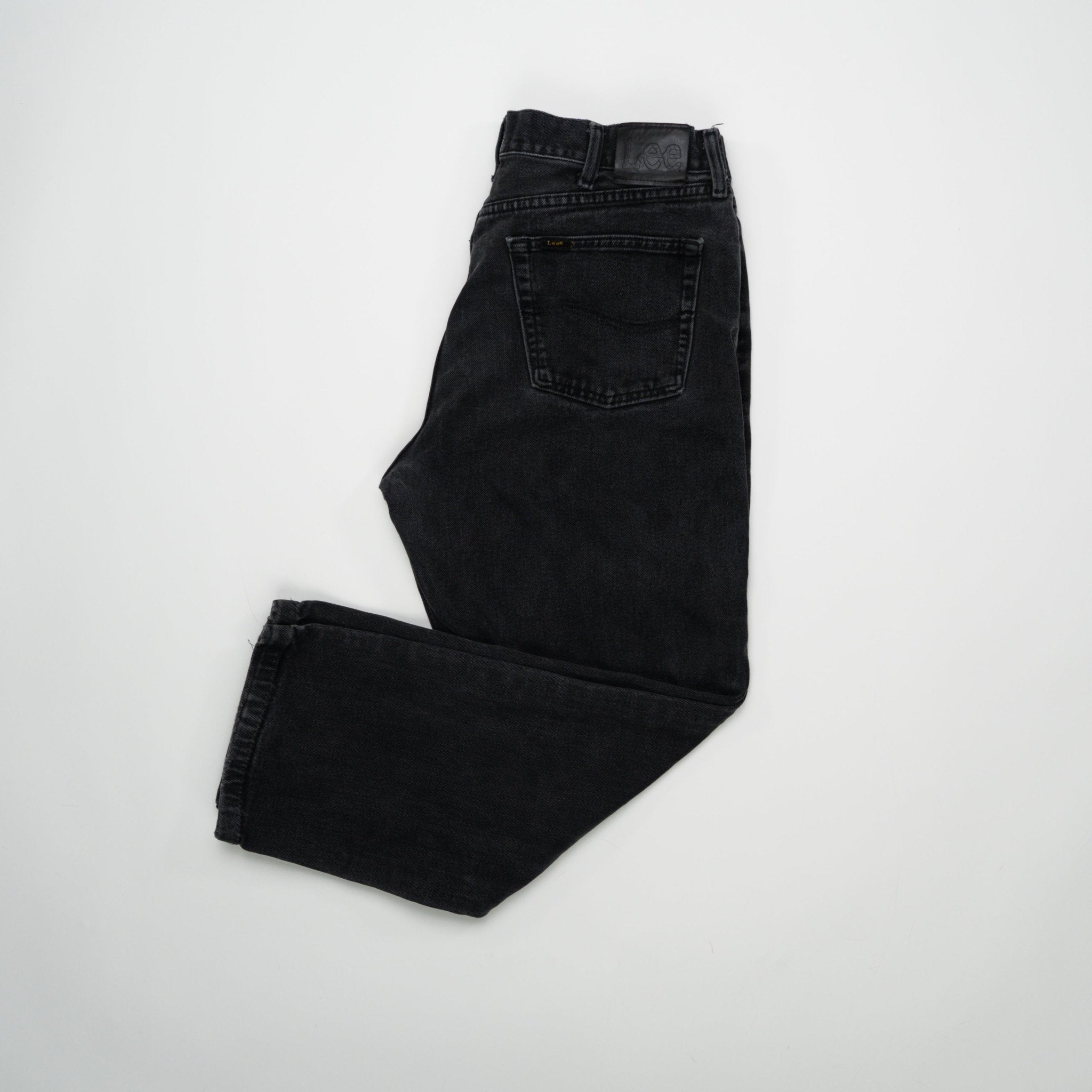 Vintage Black Lee Jeans (34 x 28) | Rebalance Vintage.