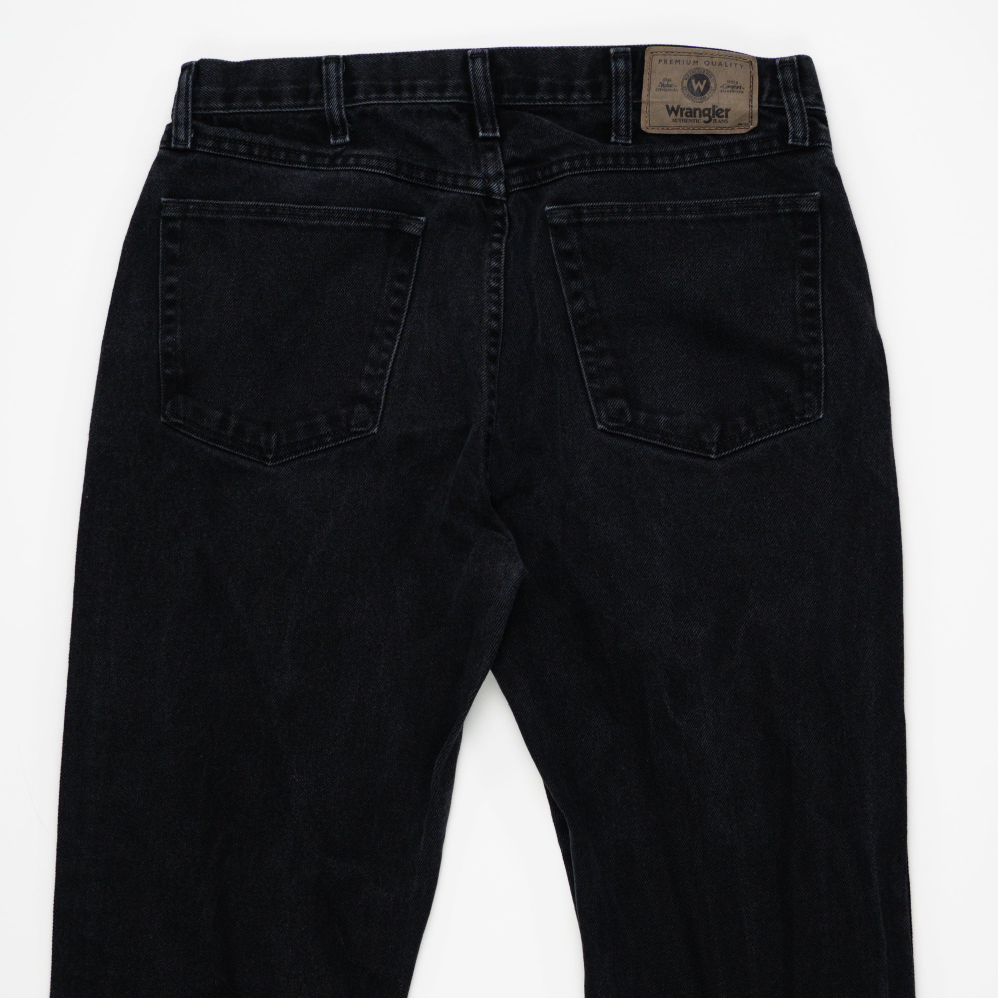 Vintage Black Wrangler Jeans (34 x 32) | Rebalance Vintage.