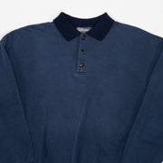 Vintage 80s Blue Collared North Country Crewneck (M/L)