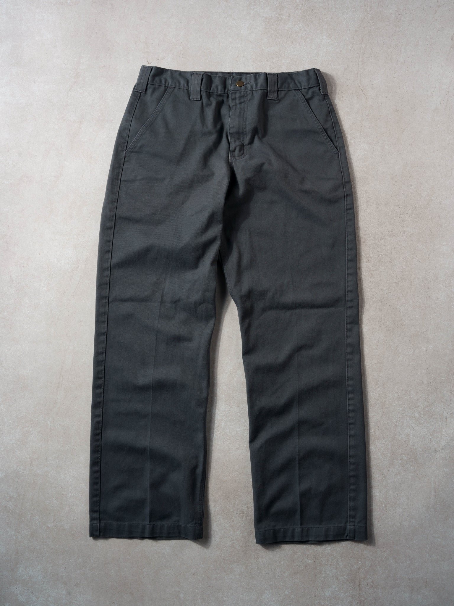 Vintage 90s Space Grey Carhartt Blended Twill Pants (34x30)