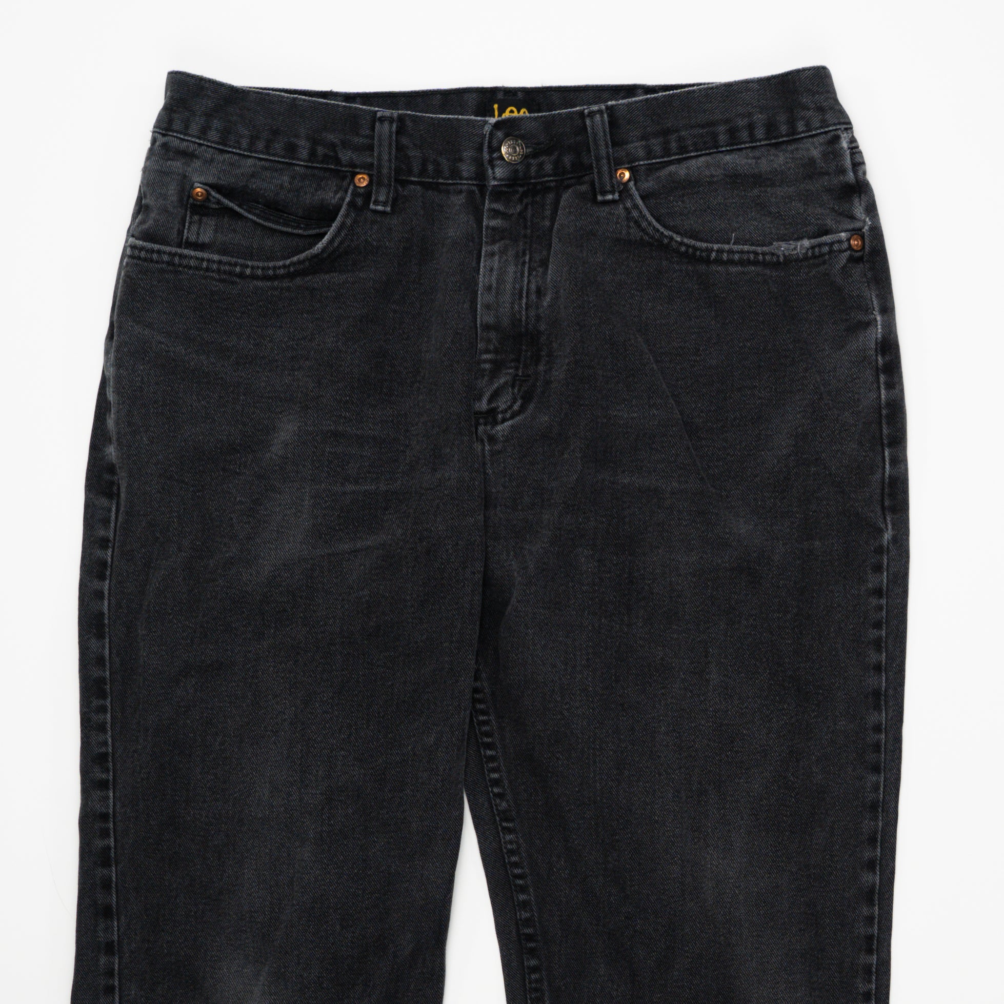 Vintage Black Lee Jeans (34 x 28) | Rebalance Vintage.