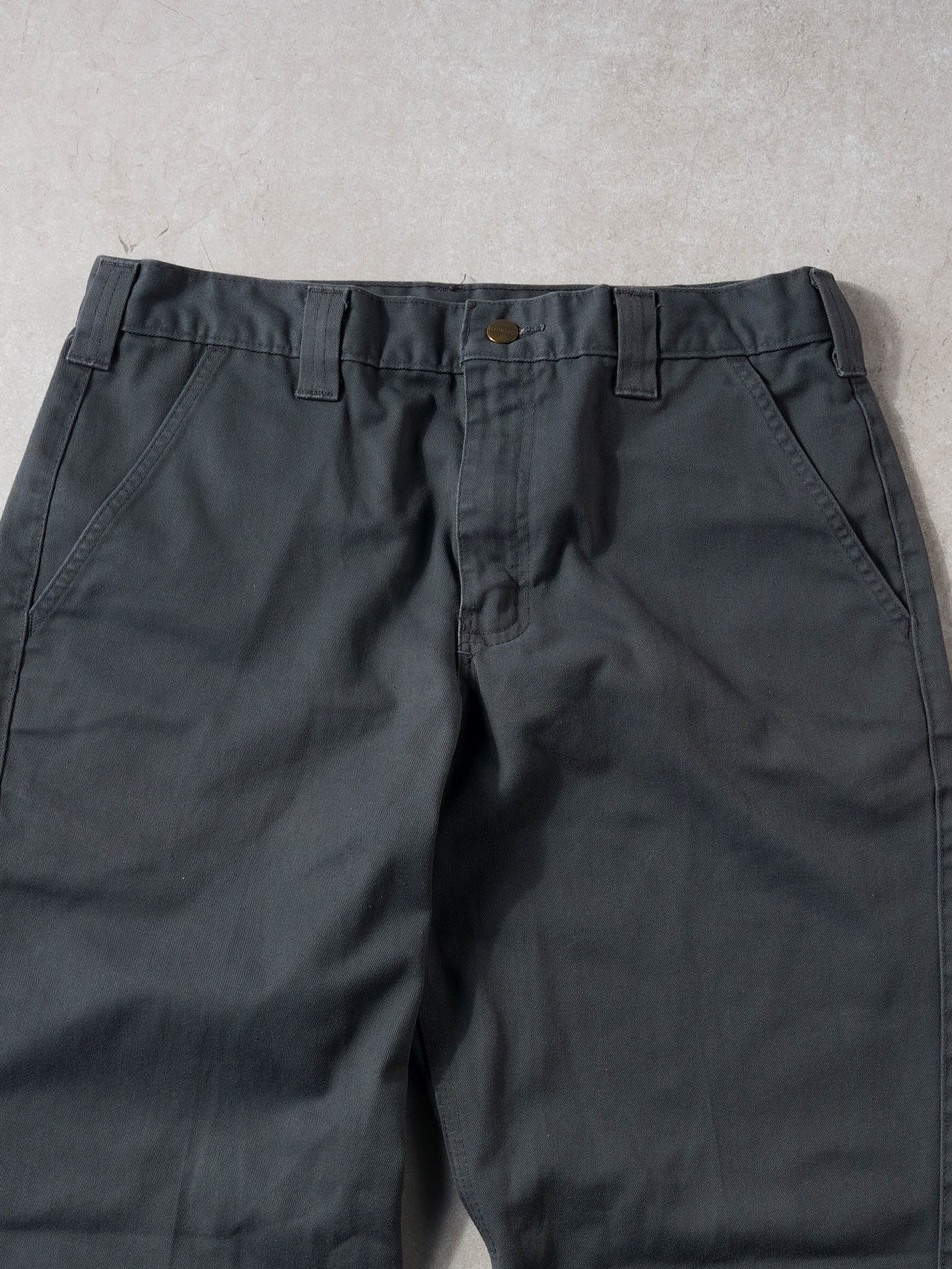 Vintage 90s Space Grey Carhartt Blended Twill Pants (34x30)
