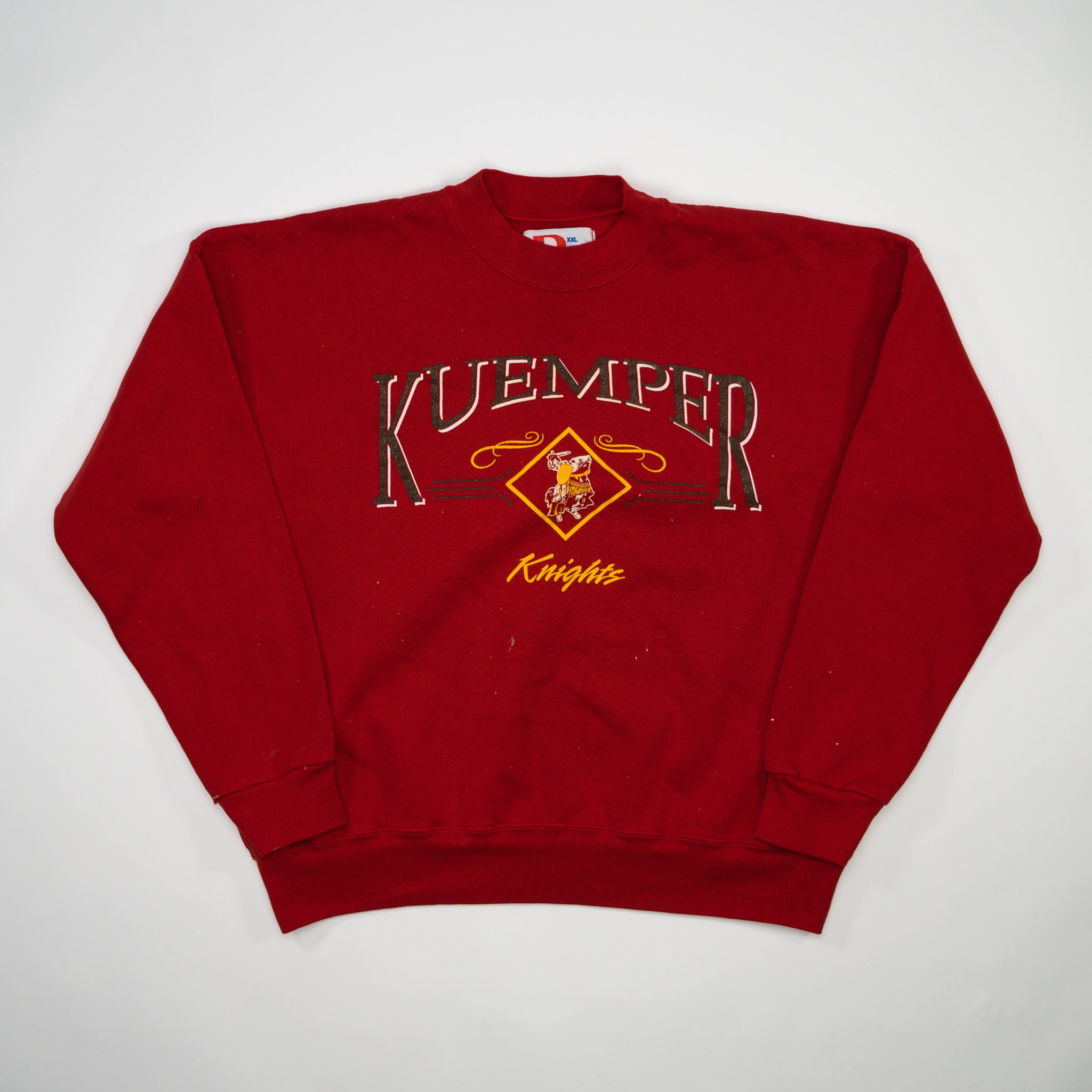 Vintage Red Kuemper Knights Crewneck (L)
