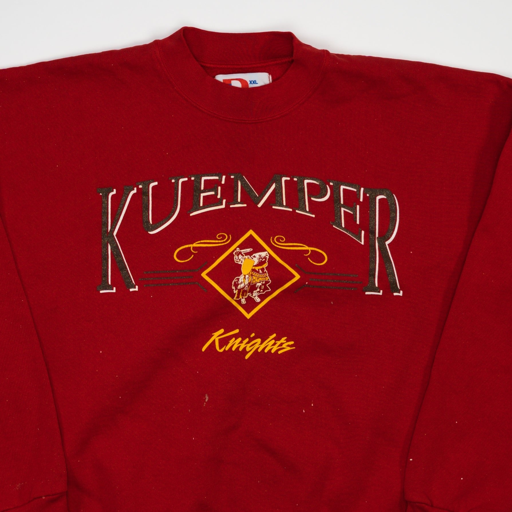 Vintage Red Kuemper Knights Crewneck (L)
