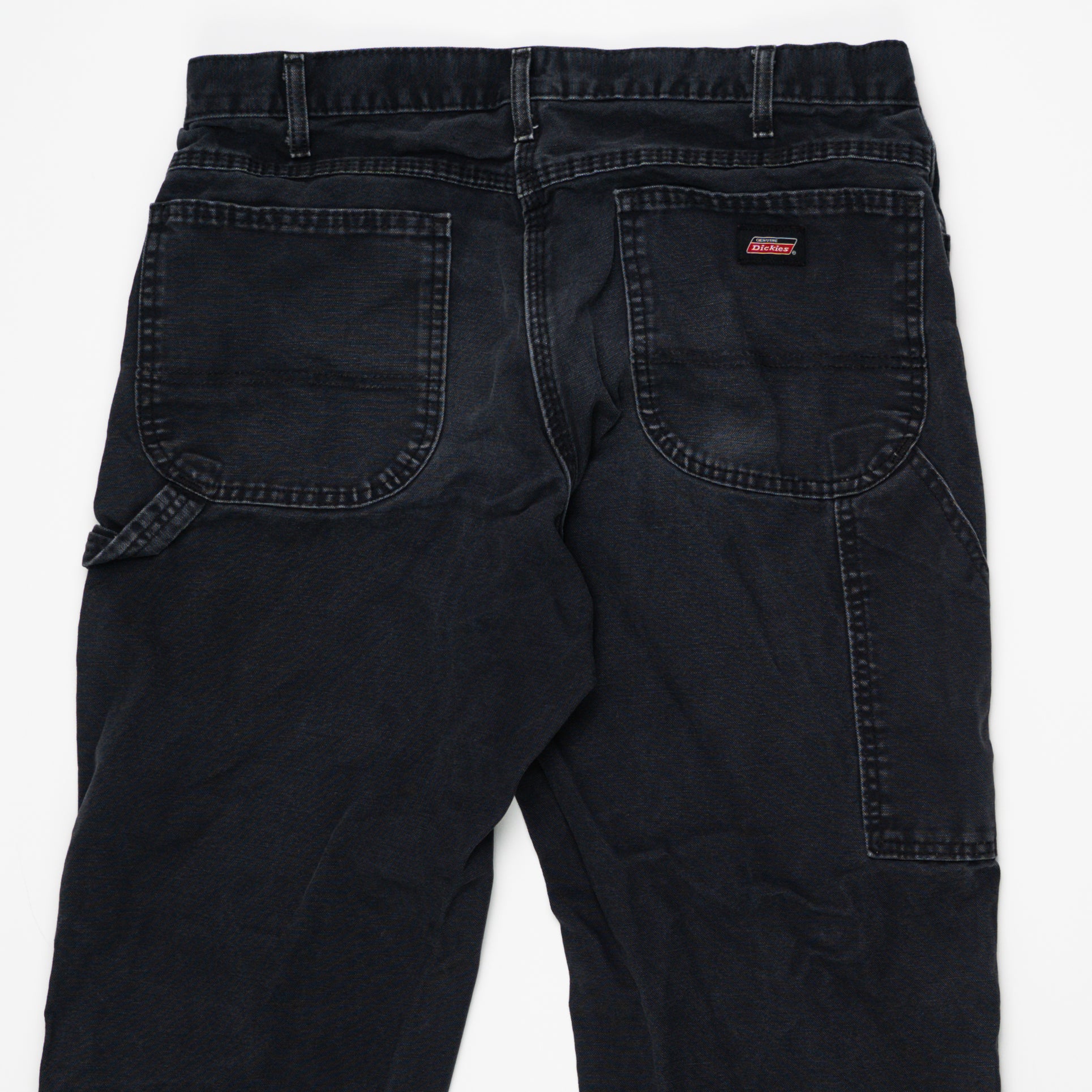 Vintage Washed Black Dickie Cargo Pants (34 x 32) | Rebalance Vintage.