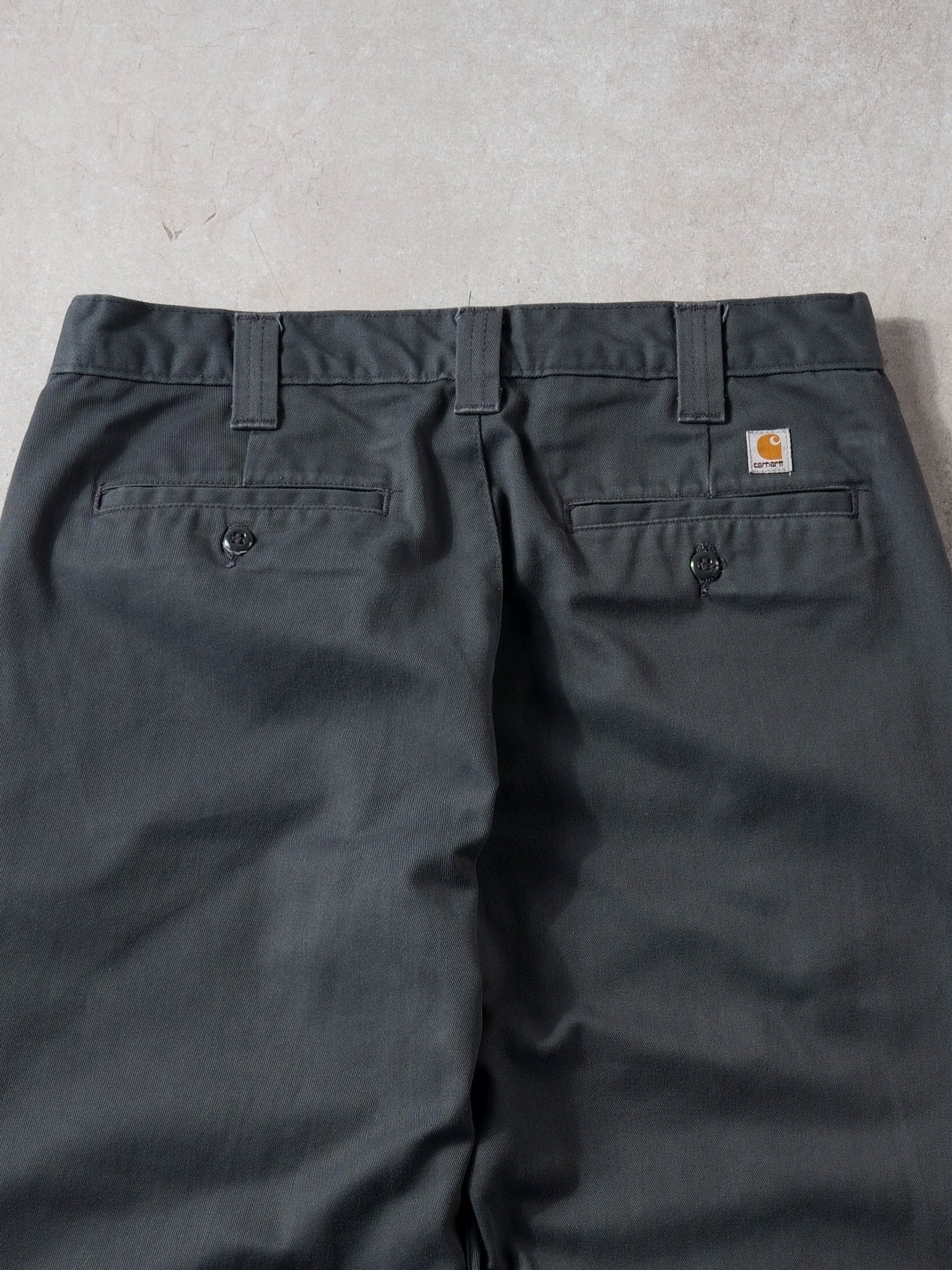 Vintage 90s Space Grey Carhartt Blended Twill Pants (34x30)