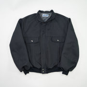 Vintage 70s Grey Aero Mode Workwear Bomber Jacket (L)