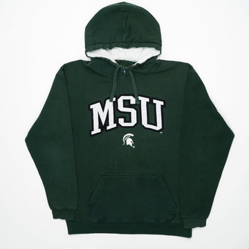 Vintage Green MSU Spartans Hoodie (L) | Rebalance Vintage.