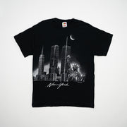 Vintage 90s Black New York Skyscraper Graphic Tee (S)