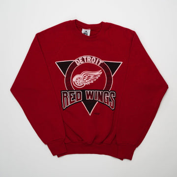 Vintage 80s Detroit Red Wings Crewneck (M) | Rebalance Vintage.