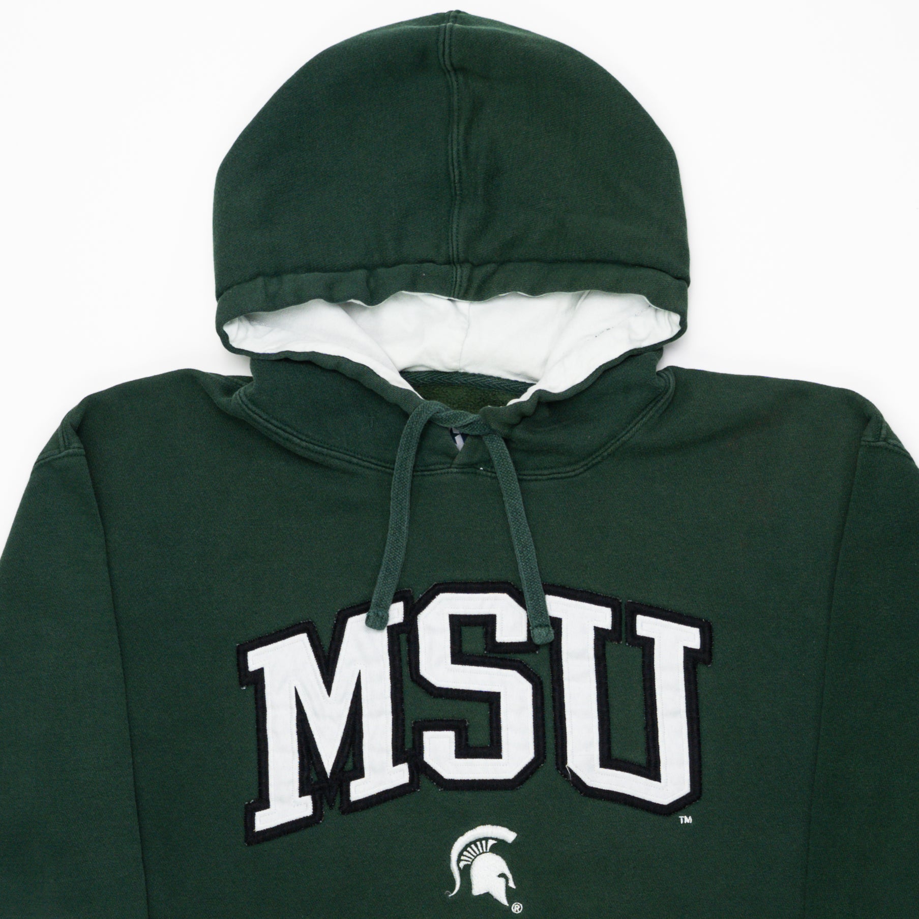 Vintage Green MSU Spartans Hoodie (L) | Rebalance Vintage.